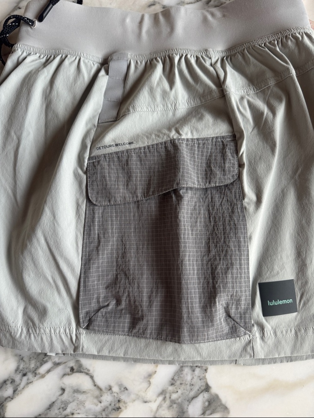 Lululemon Athletica Multi-Pocket HR Hiking Cargo Skirt with Shorts Women’s 6 - Picture 10 of 12